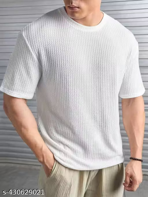 Elvesta Solid Self Design Oversized Tshirt for Men | Men Drop Shoulder Tshirts | Bagy Fit Men Tshirt (Copy) (Copy) (Copy) (Copy) hustle basket