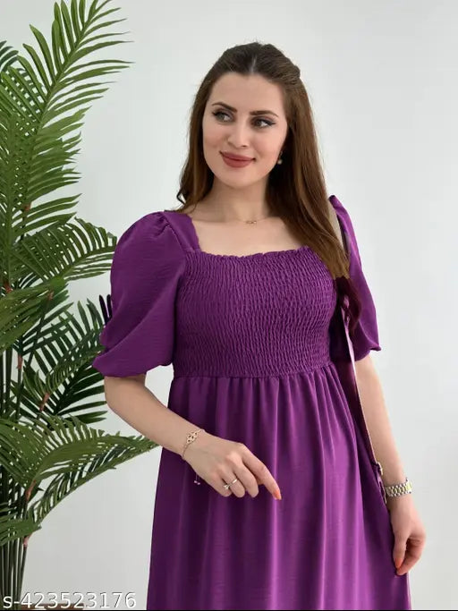 fancy gathered women dress & gown hustle basket