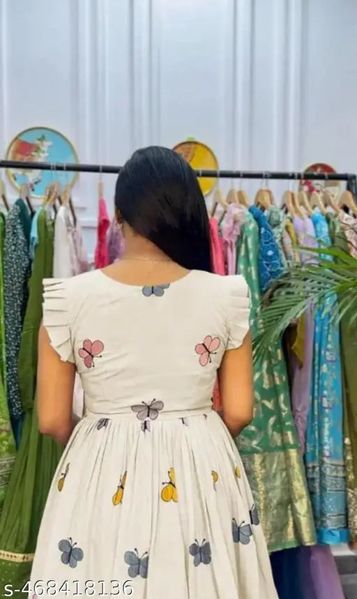 Stylish Western Frock || Dress for Parties || Butterfly's Western Frock || Fancy Attire For Party || Girl's & Women's Frock || #LAtest hustle basket