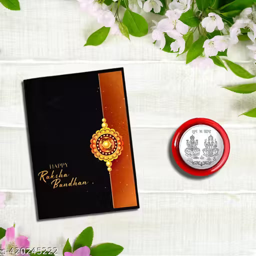 Periapt Designer Rakhi Combo for Brother | Rakhi Gift For Brother/Sister | Best Rakkhi For Bhai | Stylish Rakhi Set| New Fancy Rakhi Combo (K5_NC26) hustle basket