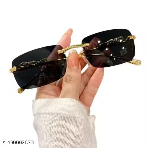 Rimless Sunglasses - MC Stan Jaguar hustle basket